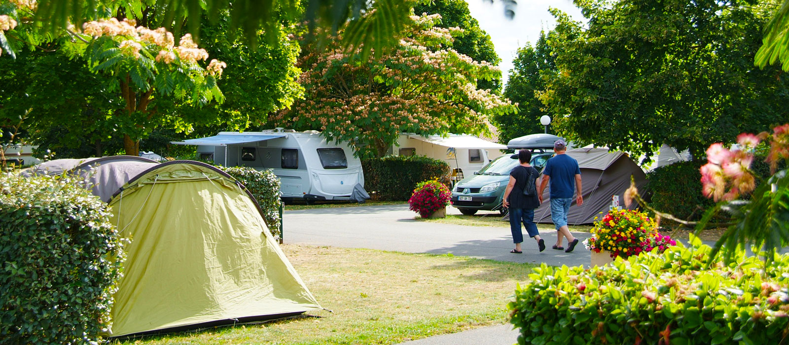 Emplacement camping